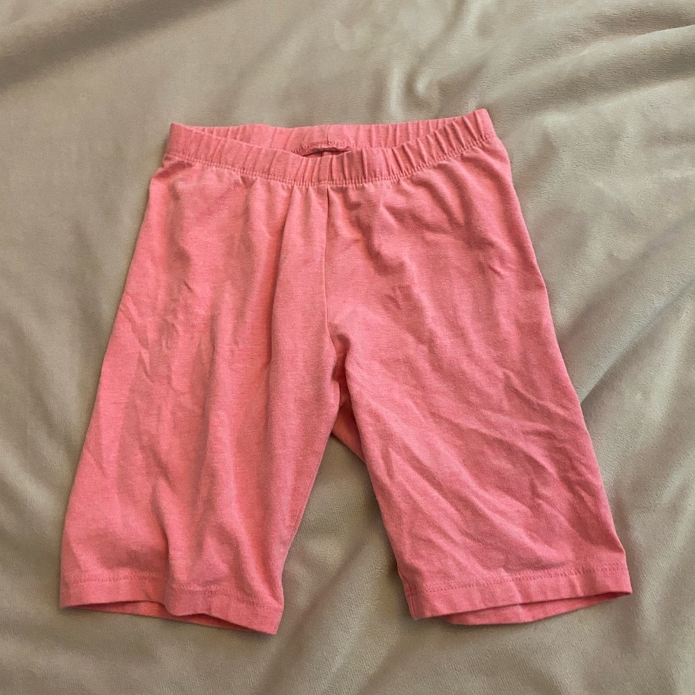 Pink biker shorts size M(7-8)